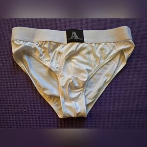 NWT Mens Asos White Briefs Size Medium